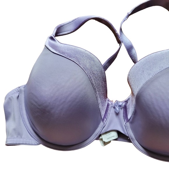Sweet Nothings by Lilyette Purple Full Coverage Underwire Bra Size 38D - Picture 2 of 6